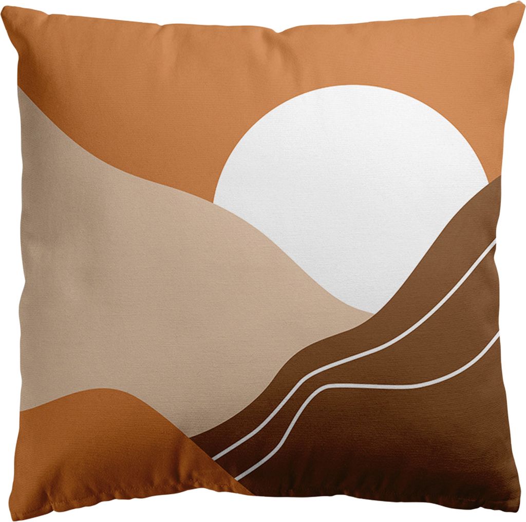 Kissenbezug mit geometrischem Druck, waschbar, lichtecht, extra weich, quadratisch, Sofa-Ornament für Zuhause