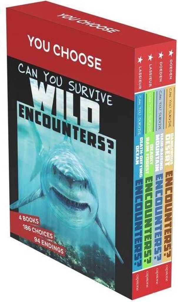 You Choose: Wild Encounters 4-Book Boxed Set