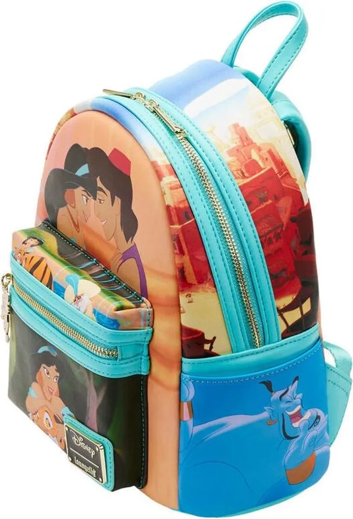 Sac à dos Aladdin Jasmine 25 cm idéal pour sorties et parcs Disney
