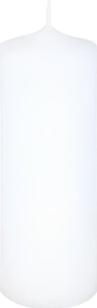Premium Stumpenkerzen Weiß 200 x 70 mm, 1 Stück