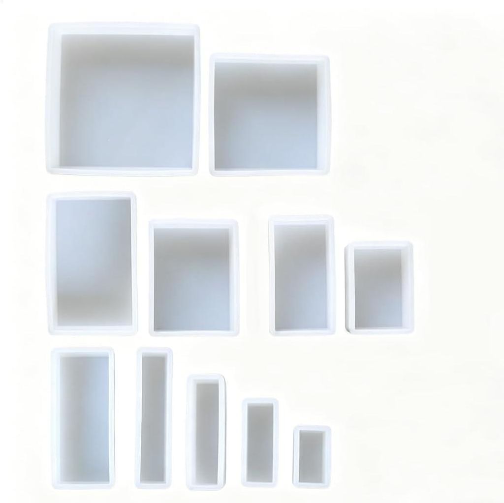 Motivbackform 11-teiliges Epoxidharz-Formen-Silikon-Set, Produktbild 