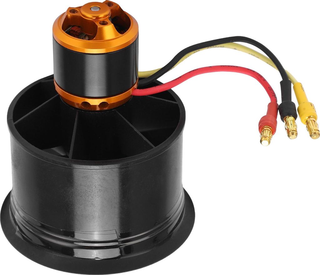 QXMotor 50mm EDF 12 Blätter Ducted Fan mit QF26114600KV 34S Brushless Motor für RC Flugzeug(CW )