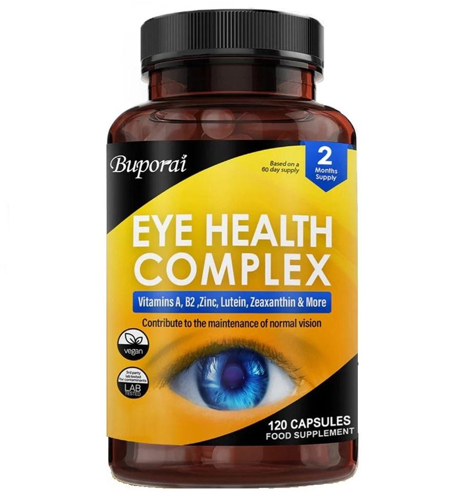 Eye Health Complex (120 Kapseln) Nahrungsergänzungsmittel, Augen, Sehkraft, Augengesundheit, Immunsystem
