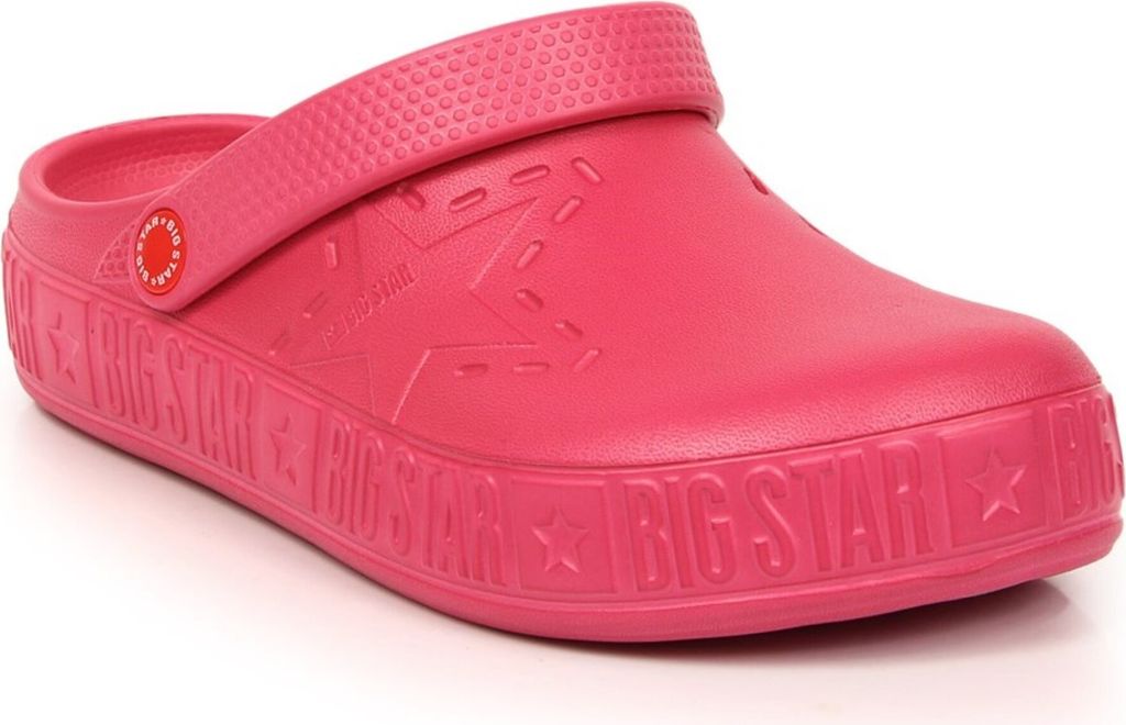 Big Star Damenhausschuhe Dikkop fuchsie 36