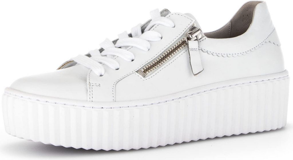 Gabor Plateau Schnürschuhe Damen 31373538333538 Weiß 40 1/2 EU
