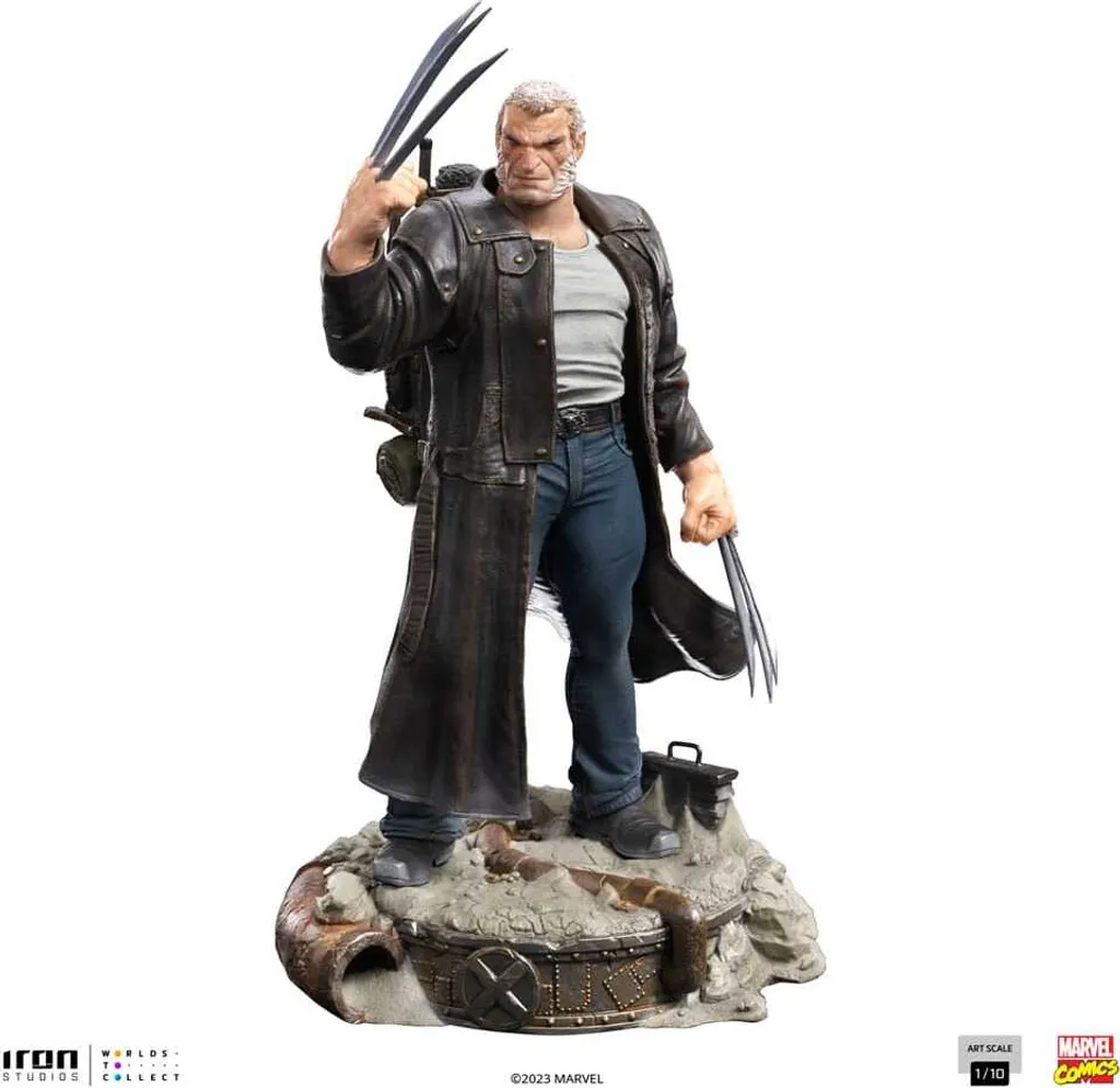 Statuette de collection Old Man Logan Marvel Art Scale 1/10 Wolverine
