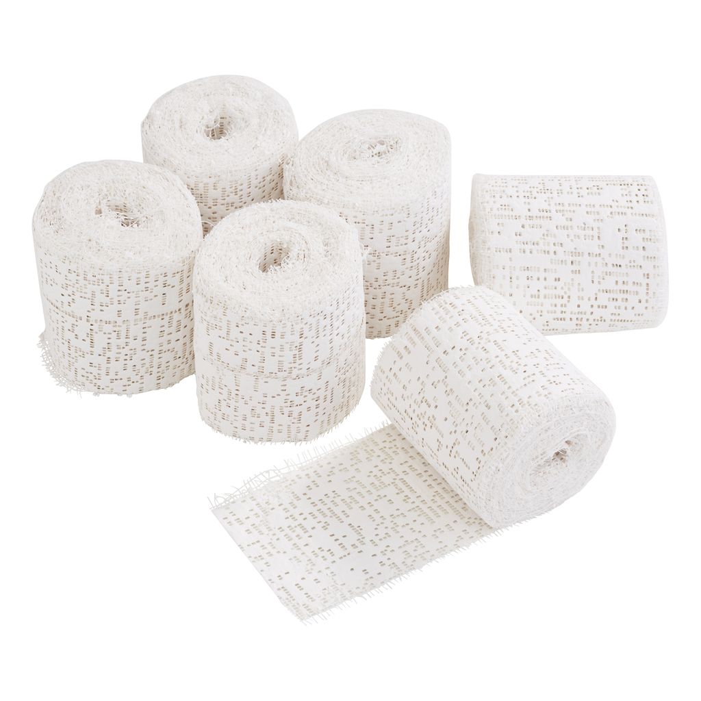 Modellierbinden, 3m x 6cm, 6 Rollen