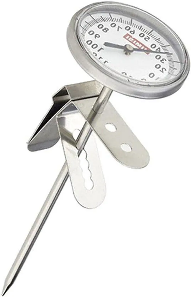 Thermomètre de cuisine inox 110°C haute résistance avec sonde de 150 mm