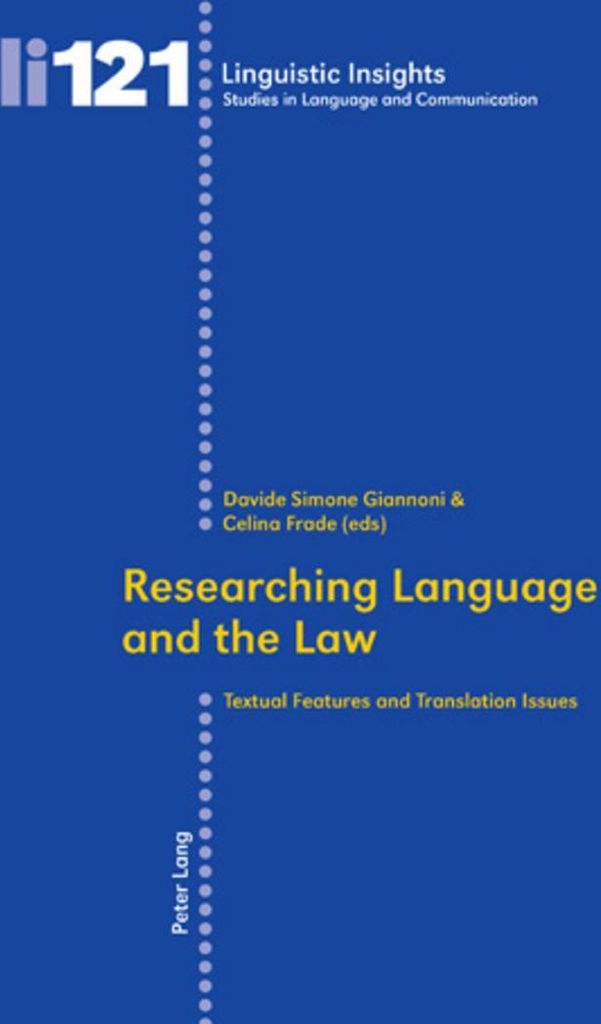 Researching Language and the Law