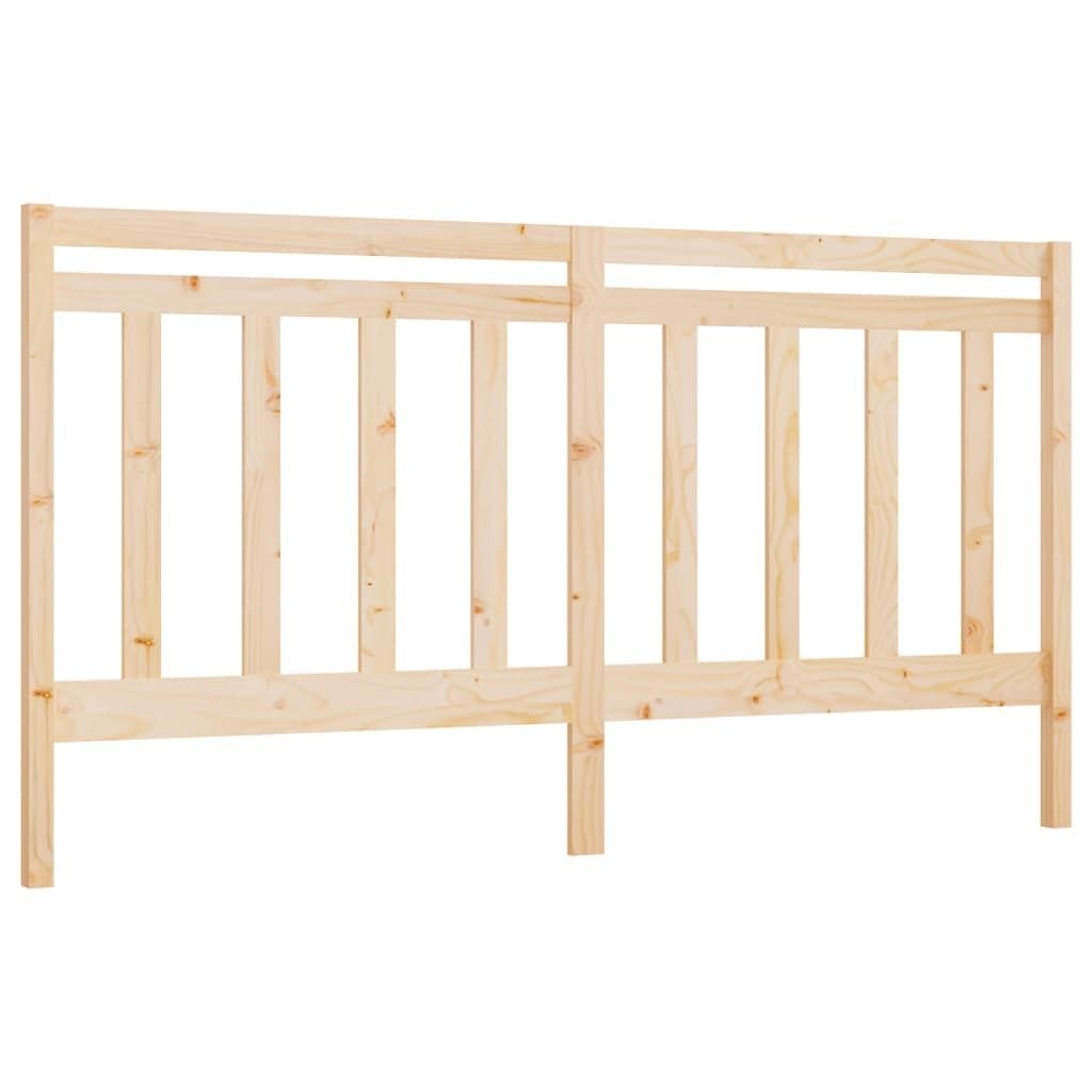 vidaXL Kopfteil 206x4x100 cm Massivholz Kiefer Produktbild 