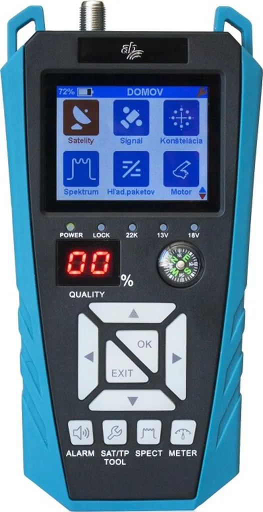 AB CryptoBox Meter DVB-S2 | Il miglior Sat Finder per Camper e Camping