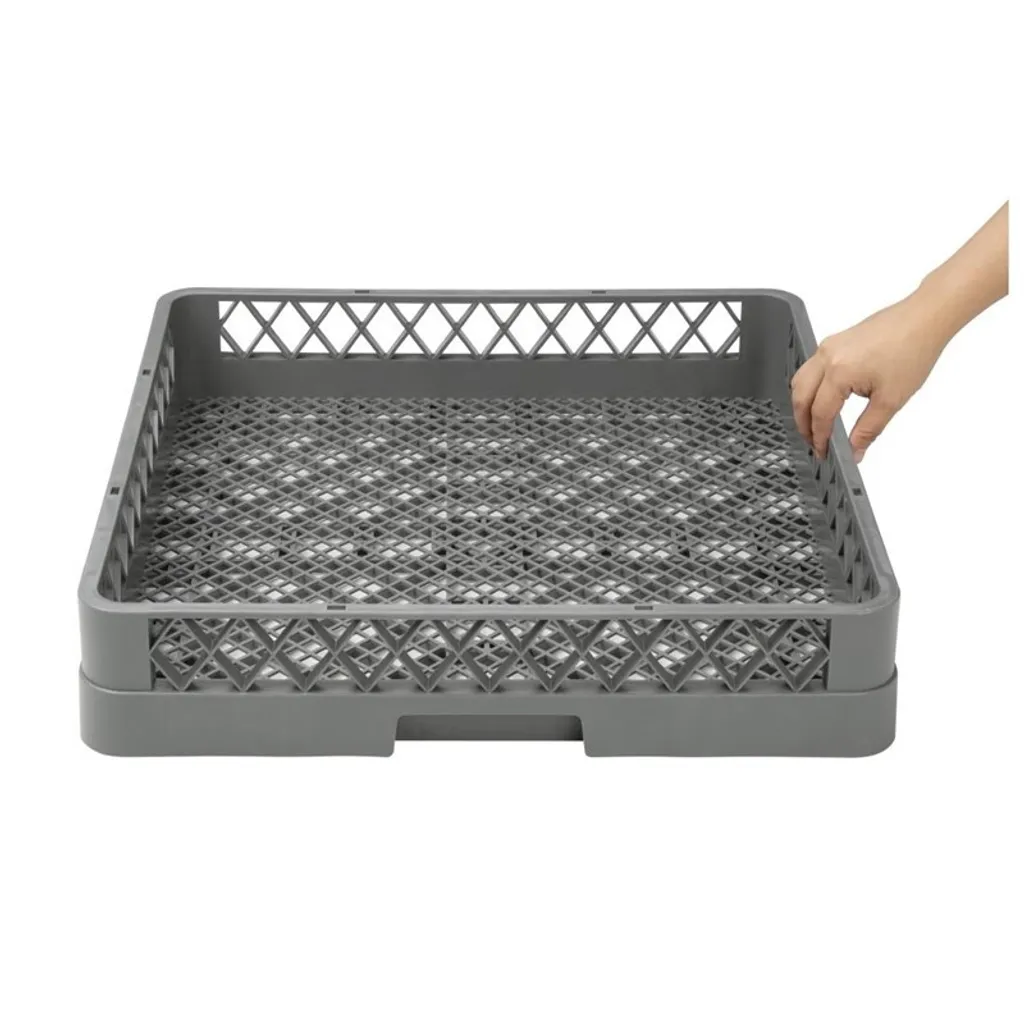 Panier vaisselle Vogue robuste en polypropylène 50x50cm haute qualité - 10