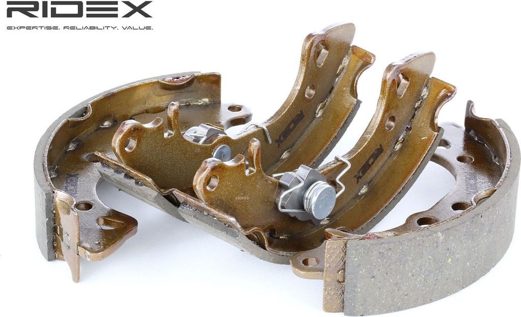 RIDEX Bremsbackensatz Trommelbremse Hinten passend für PEUGEOT 106 II Schrägheck (1A, 1C) 70B0043