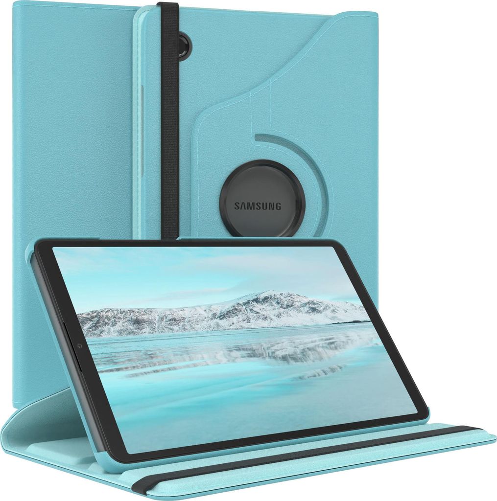 EAZY CASE - Tablet Hülle für Samsung Galaxy Tab A11 Schutzhülle, Tablet Case 360° drehbar in Blau