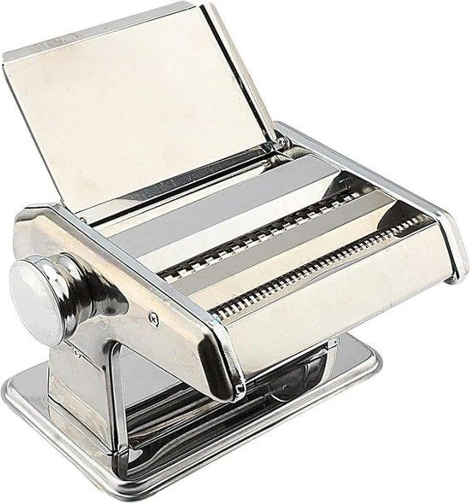 Machine à pâtes fraîche manuelle en inox pour cuisine saine maison