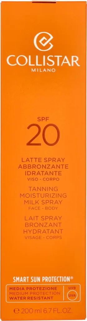 Spray Bronzant Hydratant SPF20 Texture Légère Anti-Sable 200ml Luxe