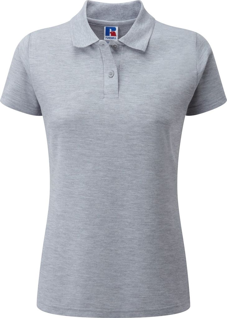 Jerzees Colours Damen Pikee Poloshirt, Kurzarm BC565 (2XL) (Oxford light)