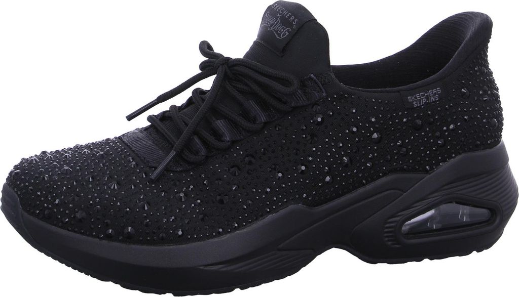Skechers Uno Rhinestoned Air Sneaker Schwarz Produktbild 