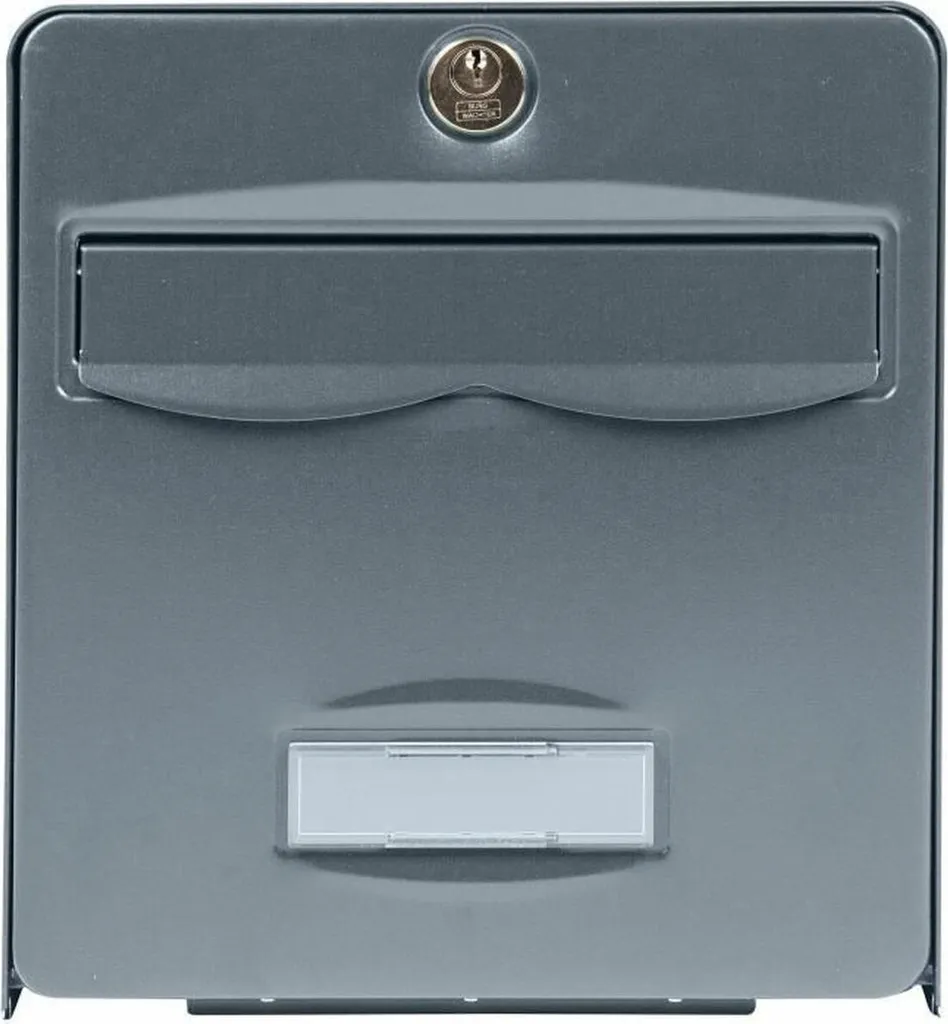 Boîte aux lettres courrier sécurisée anthracite anti-rouille Balthazar