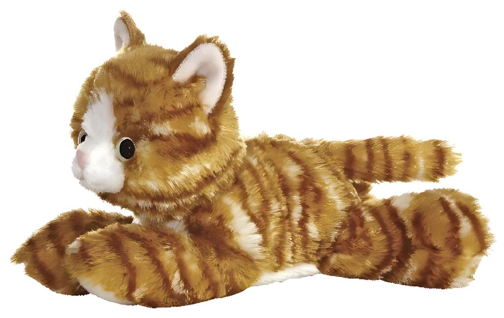 Aurora World Mini Flopsies Molly Cat Braun 20 Zentimeter Produktbild 