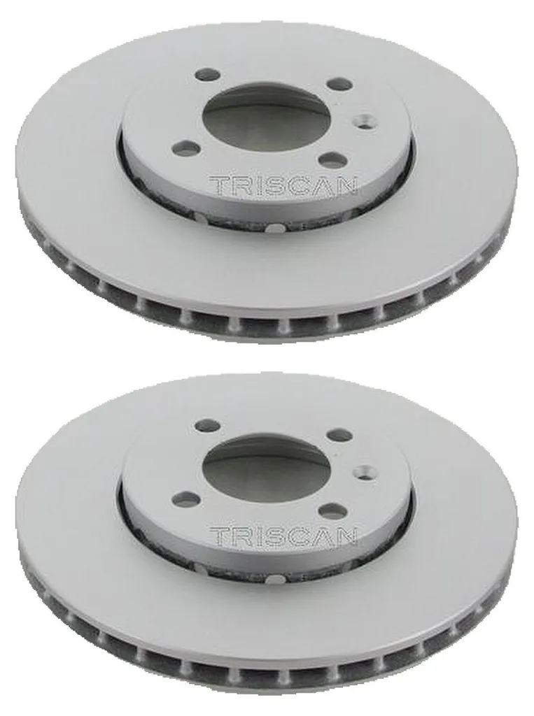 Disque de frein Triscan sans vibrations pour VW up! 8120 291060C 2x