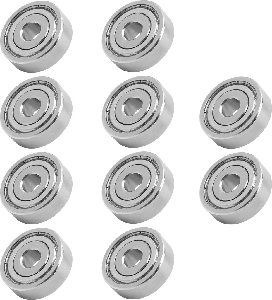 10 Roulements à Billes S6300ZZ en Acier Inoxydable 35x10x11 mm