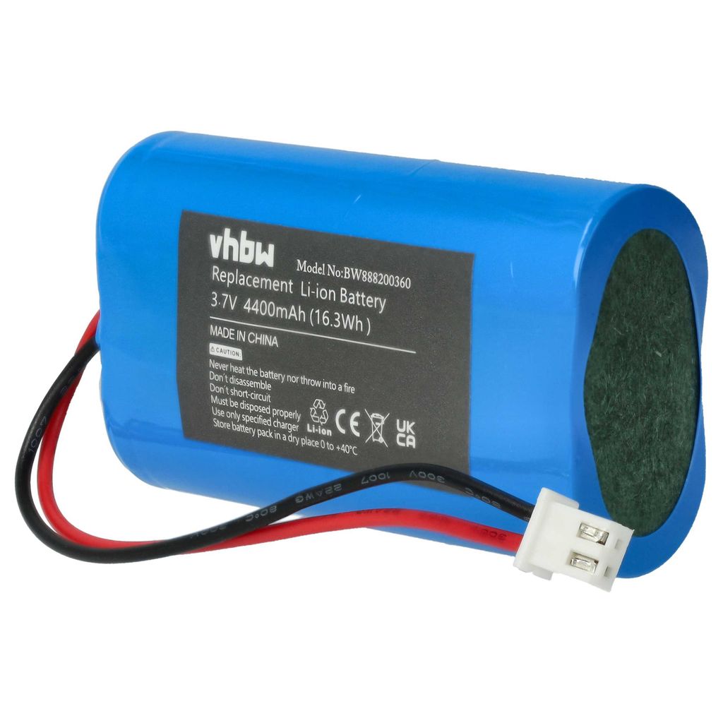 vhbw Akku kompatibel mit Abathe Tischlampe, Nachttischlampe Produktbild 9