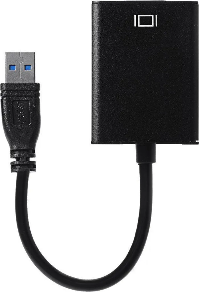 Adaptateur USB 3.0 vers HDMI Noir - Solution Multi-Écran sans Latence - 4