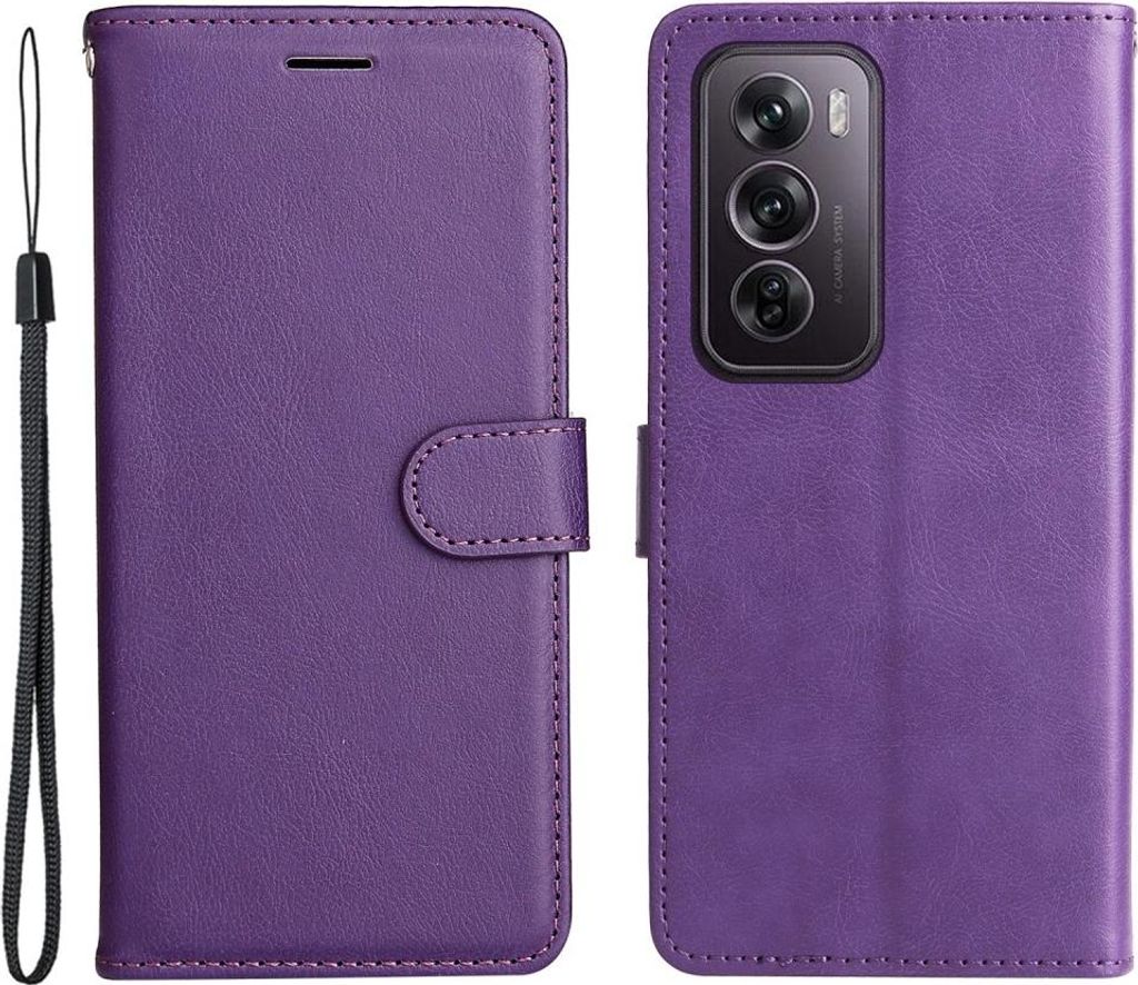 OPPO Reno12 Pro Hülle - Coverup Klapphülle - Violett