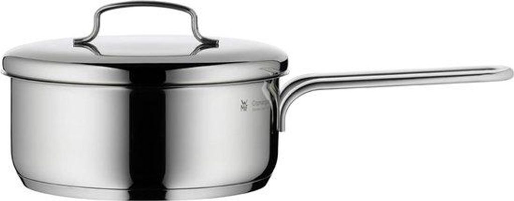 Kleiner Topf 16cm 1,2l Edelstahl induktionsfest stapelbar