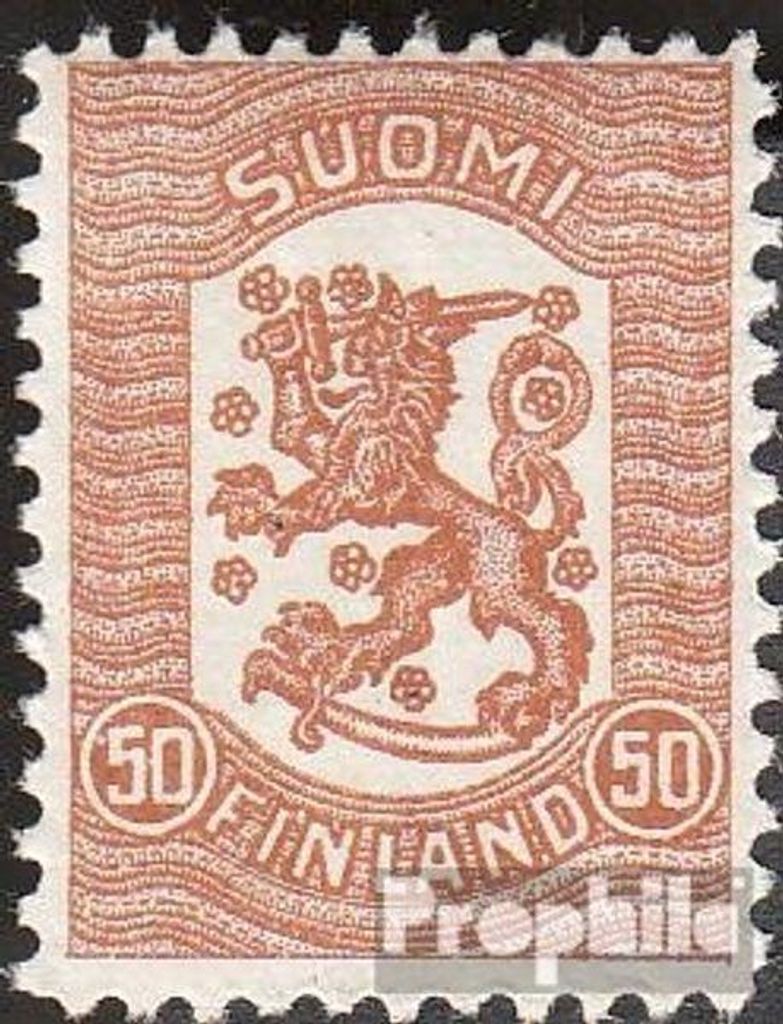 Briefmarken Finnland 1918 Mi 99 postfrisch Freimarken Waasa Produktbild 