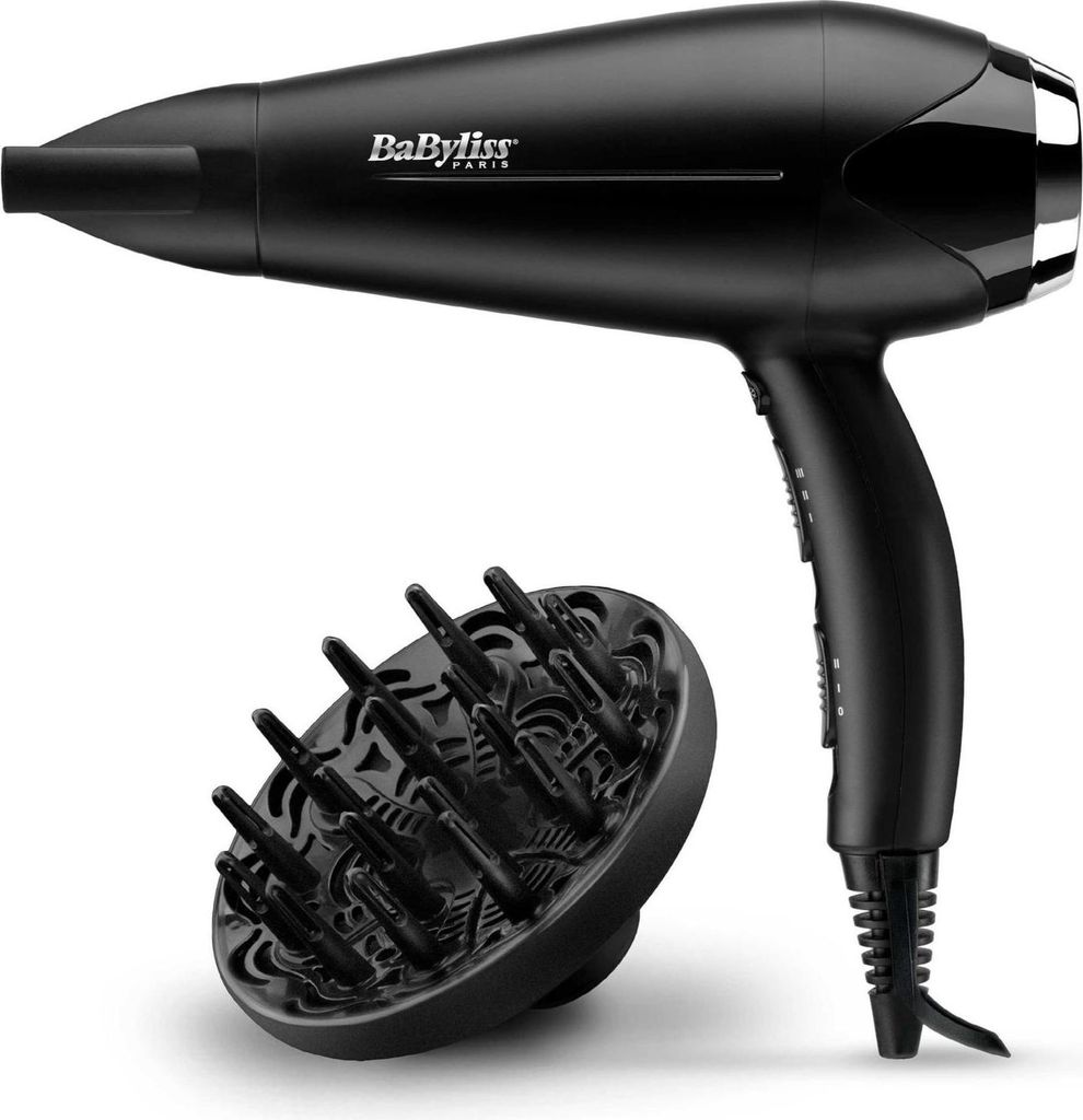BaByliss D572DE Haartrockner 2200 W Schwarz Produktbild 