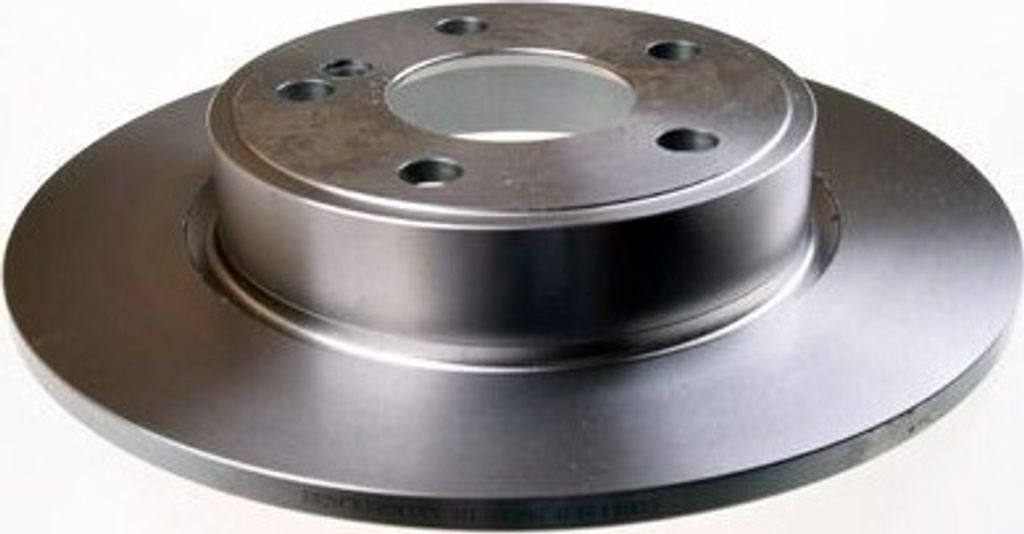 2x DENCKERMANN Bremsscheibe B130686 passend für MERCEDES-BENZ A-Klasse (W176)