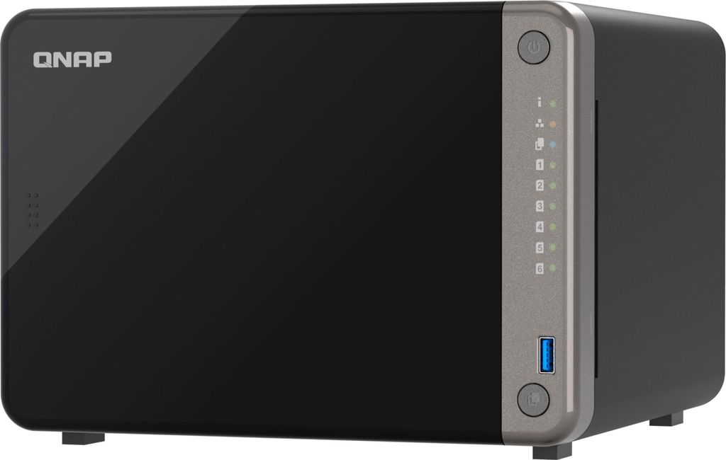 QNAP TS-AI642-8G NAS/úložný server Tower Ethernet LAN Black Obrázek produktu 