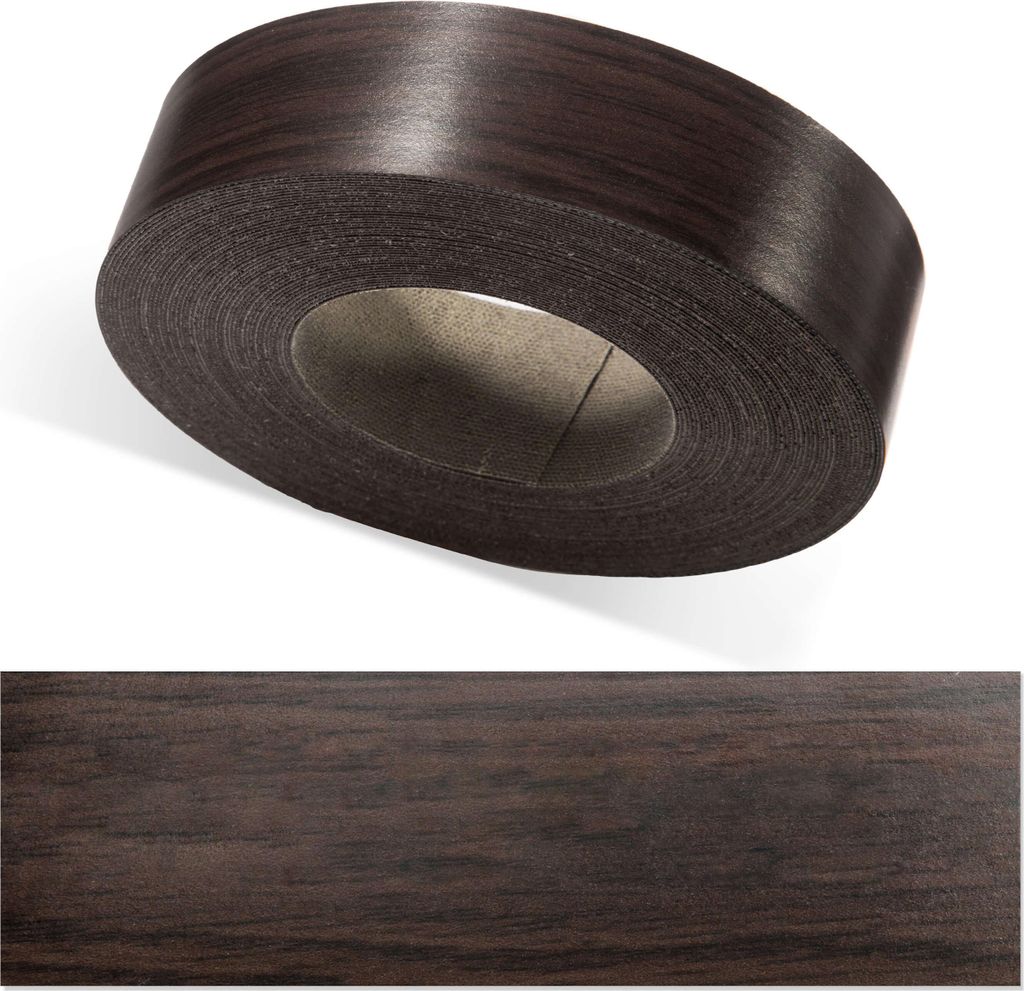 ben+camilla.com Kantenumleimer | Wenge 30 mm x 5 m | Sicherer, bequem, Profi Material