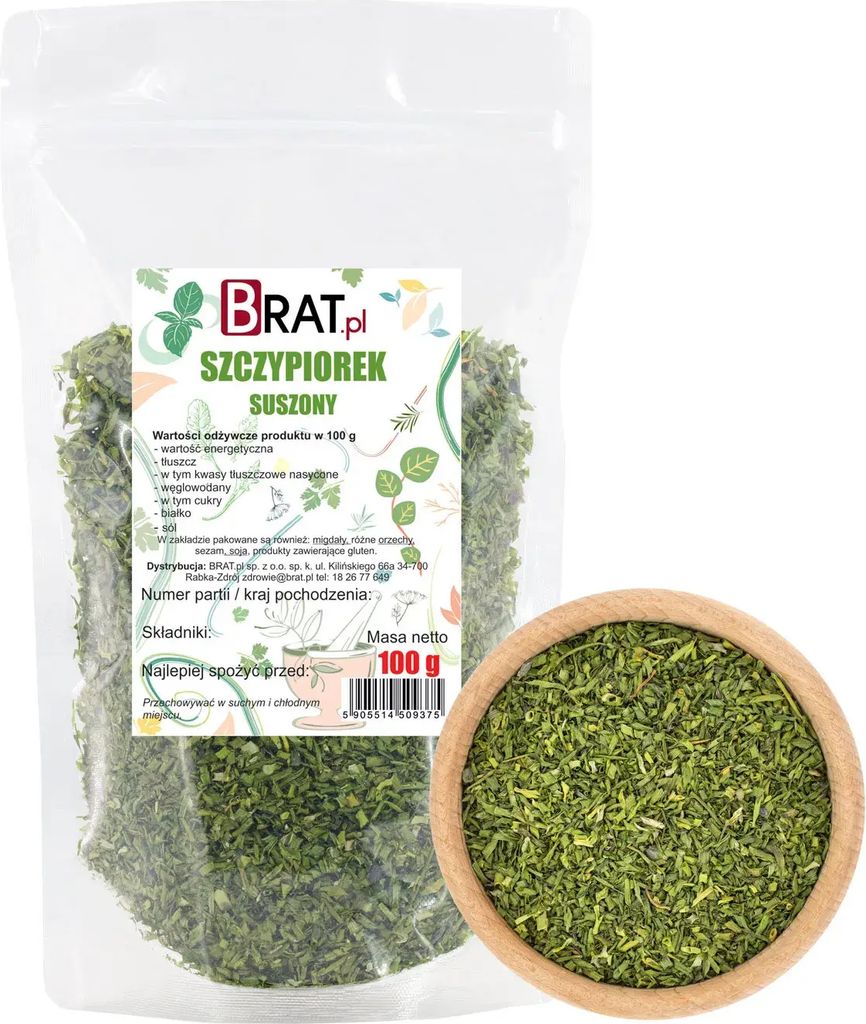 Sušená pažitka 100g Obrázek produktu 
