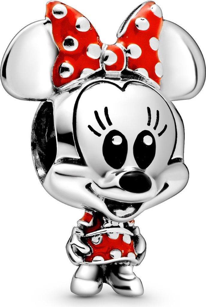 Pandora Disney Charm 798880C02 Disney Minnie Dotted Dress Produktbild 