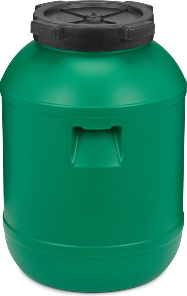 Garronda Weithalsfass 20 Liter Futtertonne mit Deckel ohne Dichtung– BPA-freier HDPE Futterbehälter für Wasser, Lagerung, Tierfutter, Sauerkrau...