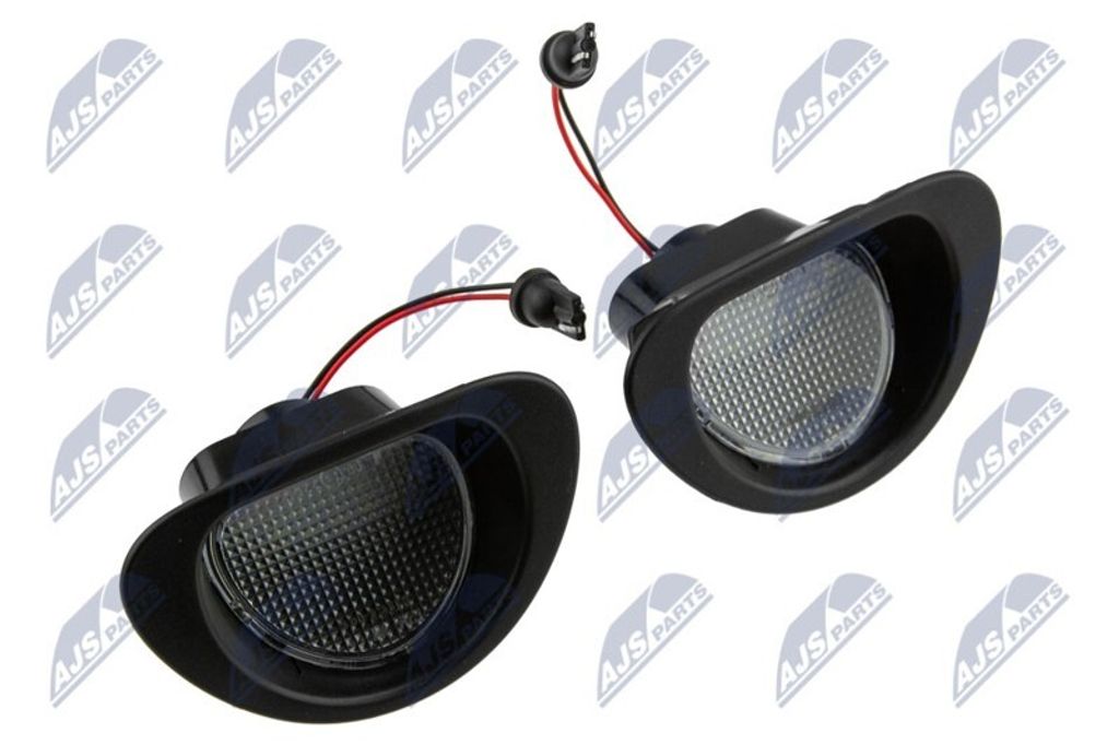 2x NTY ELP-CT-001 Kennzeichenbeleuchtung passend für PEUGEOT 107 Schrägheck (PM, PN) LED