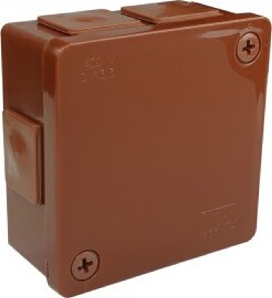 Scatola da incasso marrone senza terminale 86x86x40 IP55 Immagine del prodotto 