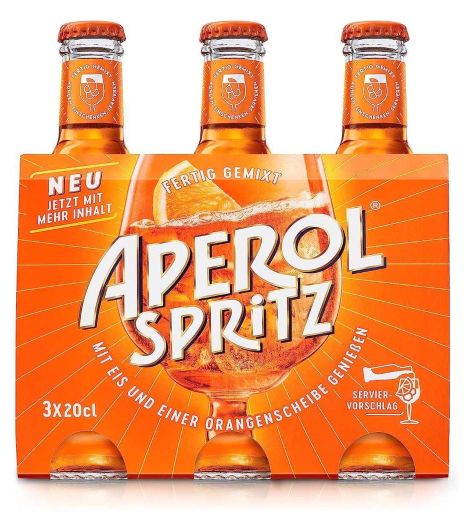Aperol Spritz Originál v malé lahvičce Premix 3x200ml Obrázek produktu 