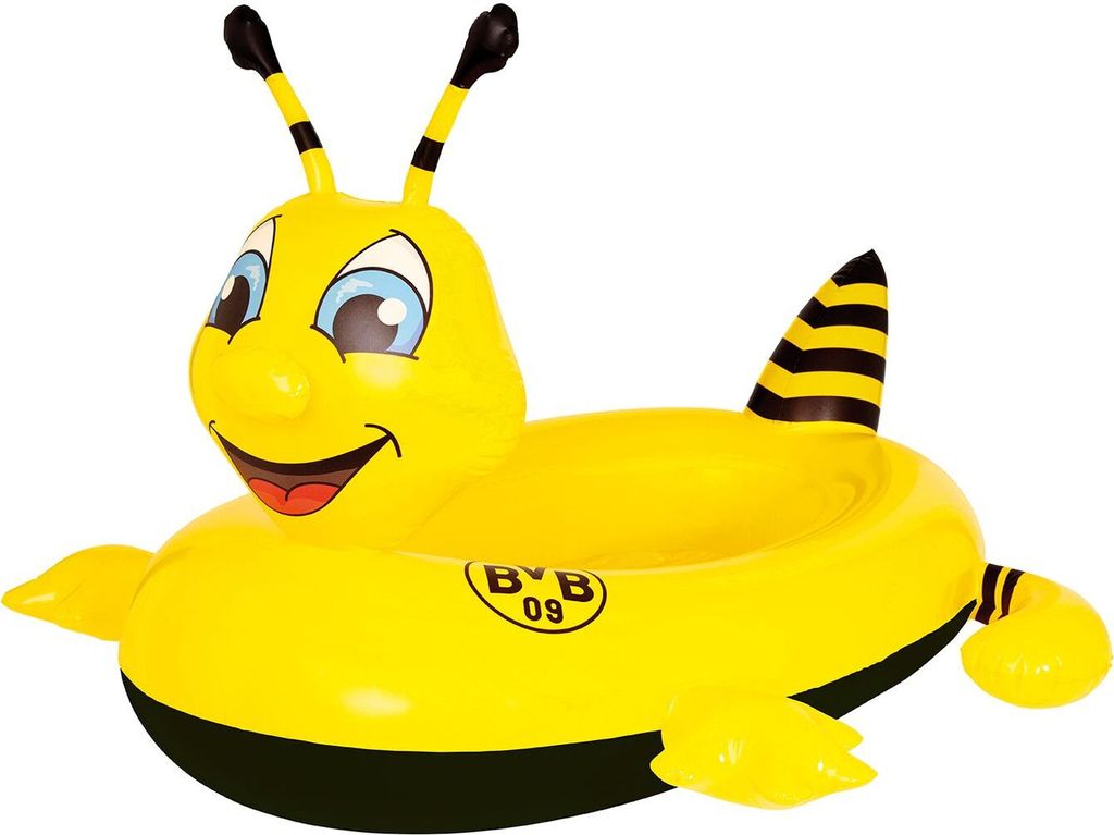 Happy People - Kinderboot - BVB Borussia Dortmund Emma (120x100x72cm) Schlauchboot Biene