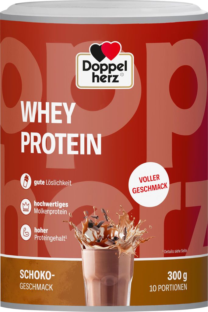 Doppelherz Whey Protein Schoko-Geschmack Pulver 300 g