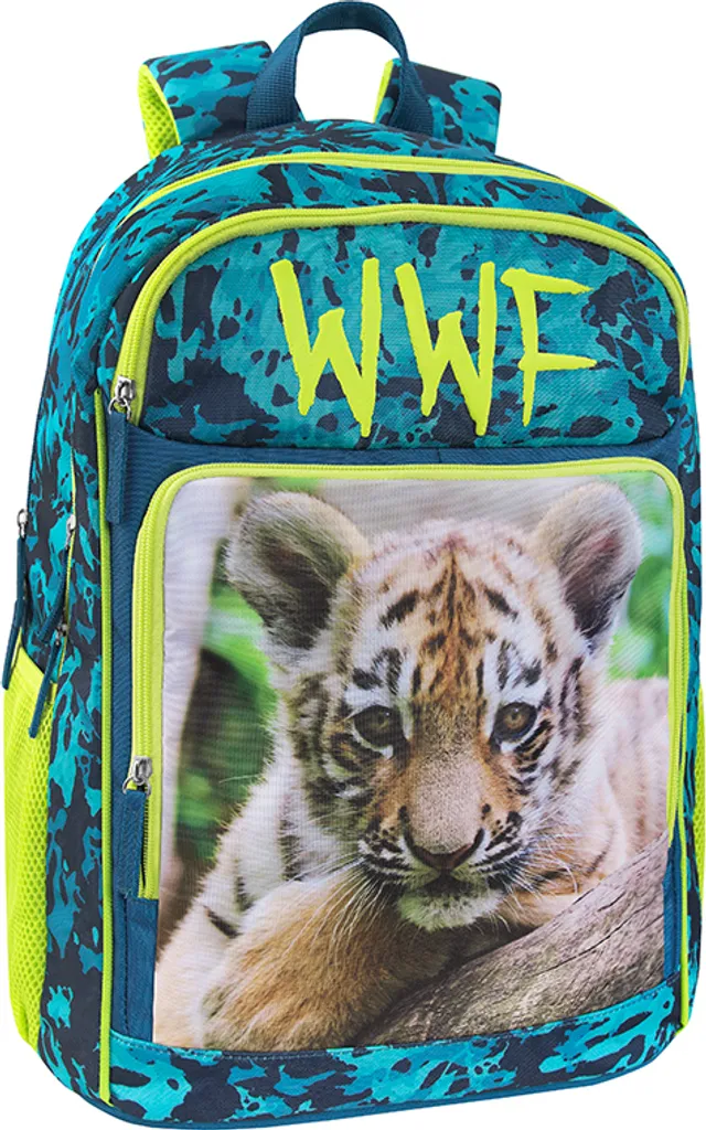 Zaino WWF Fotografico per Bambini - Zaino Scuola 31 Litri Resistente