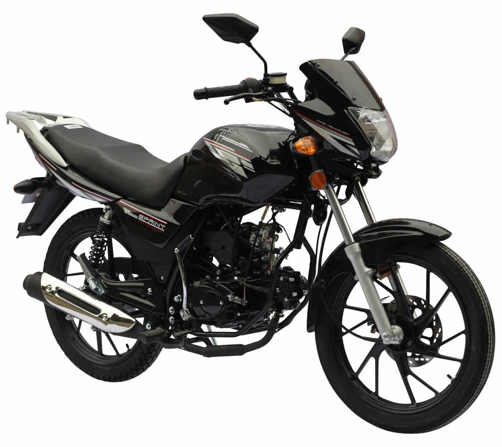 Motorrad Fighter 50 Sprint-S schwarz 45 km/h Euro 5 Produktbild 