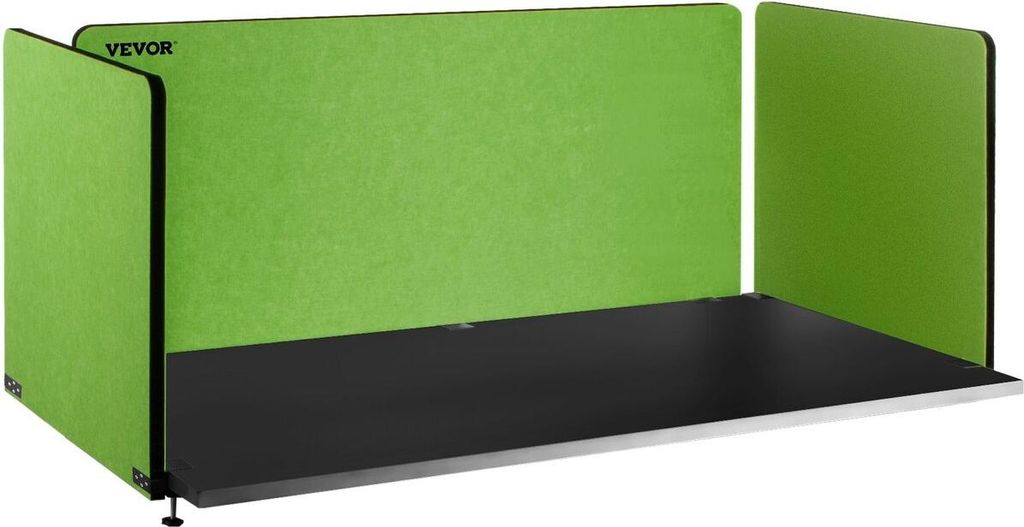 Desk Divider 60'' Desk Privacy Panel, 3 Panels Privacy Acoustic Panel, Sound Absorbing Acoustic Privacy Panel, Reduce Noise and Visual Distractions...
