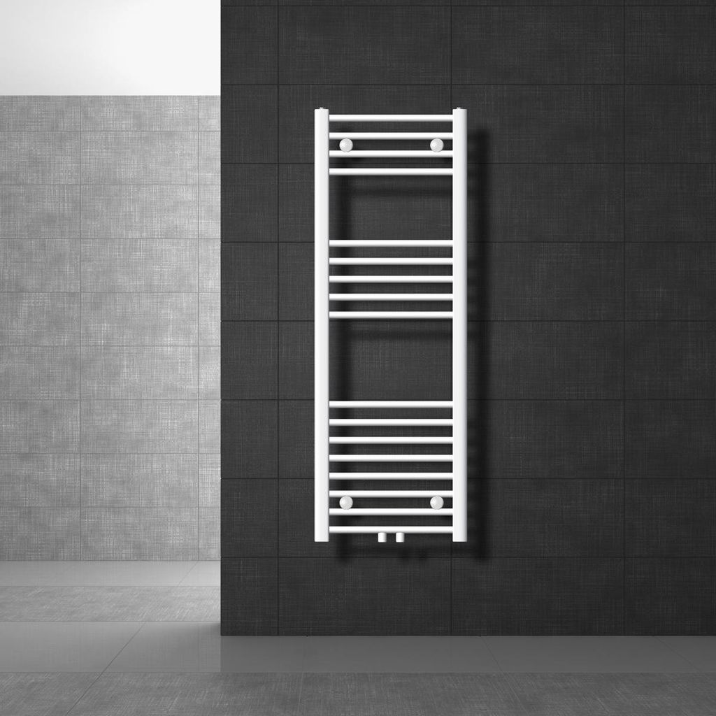 LuxeBath koupelnový radiátor Sahara, 400x1200 mm, bílý, Obrázek produktu 