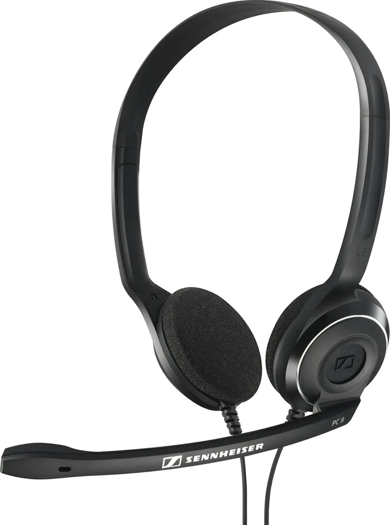 Casque PC 8 USB Sennheiser : Solution Anti-bruit pour Appels Nets Noir