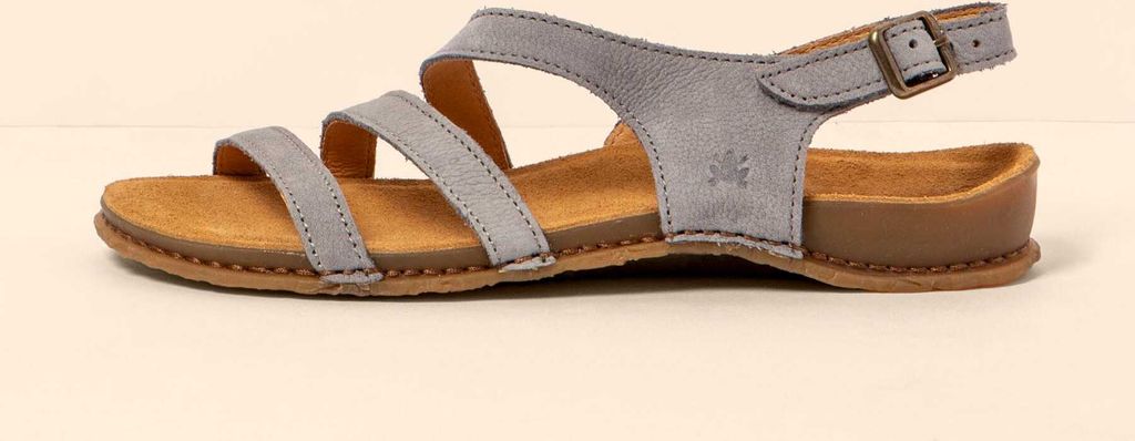 El Naturalista Sandalen Damen N5811 NOBUCK LAVADO DENIM/PANGLAO Farbe Blau