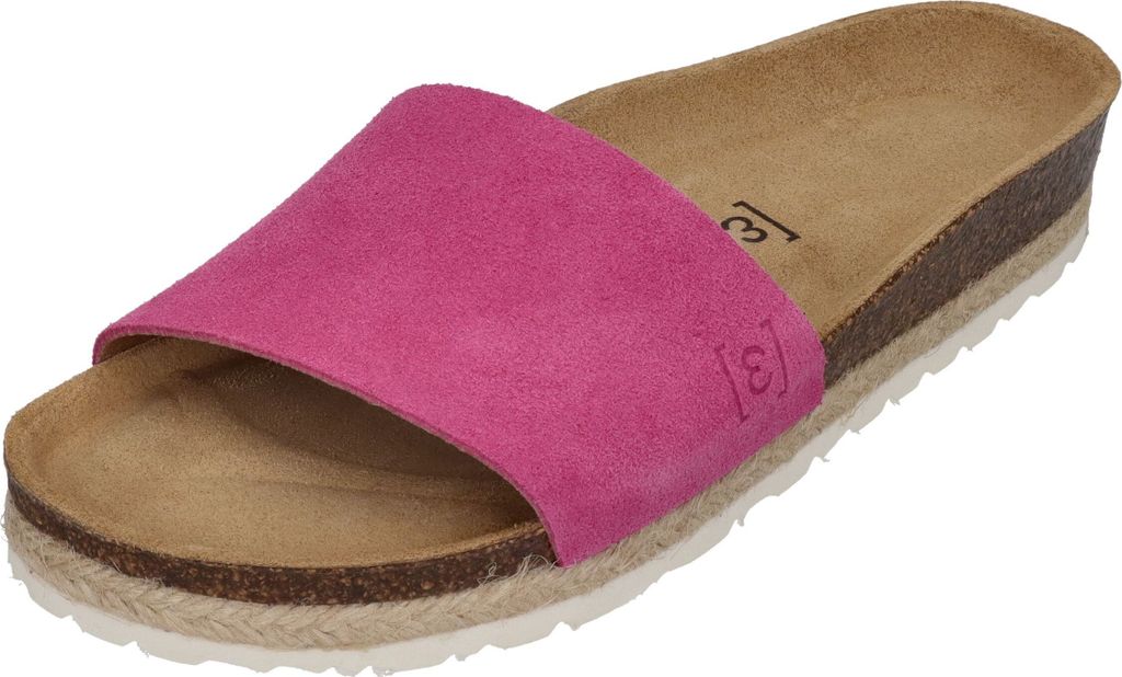 ESPADRIJ L'ORIGINALE Pantolette - COPINE VELOUR - pink, Größe:39 EU